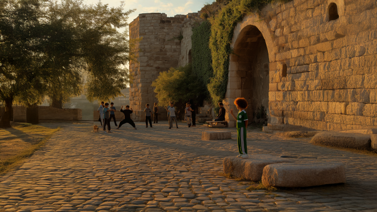 Surların Gölgesinde Uzakdoğu - Resim
